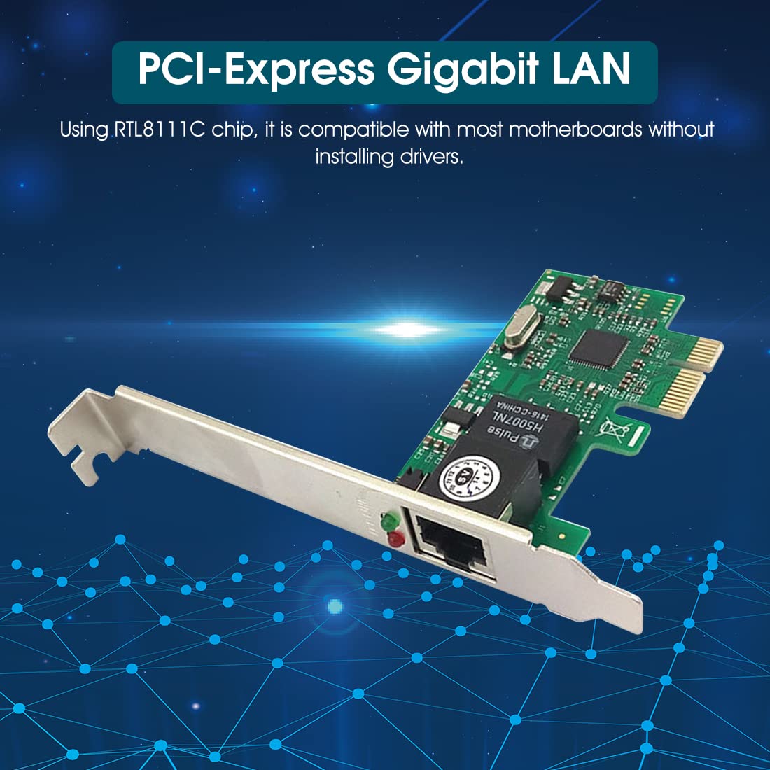 Verilux Gigabit PCI Express Network Adapter,10/100/1000 Mbps RJ45 Port,Windows 10/8.1/8/7/Vista/XP,PCIe Ethernet Card PCI-E Network Card PCIE Gigabit Network Card Verilux Gigabit PCI Express Network Adapter,10/100/1000 Mbps RJ45 Port,Windows 10/8.1/8/7/Vista/XP,PCIe Ethernet Card PCI-E Network Card PCIE Gigabit Network Card